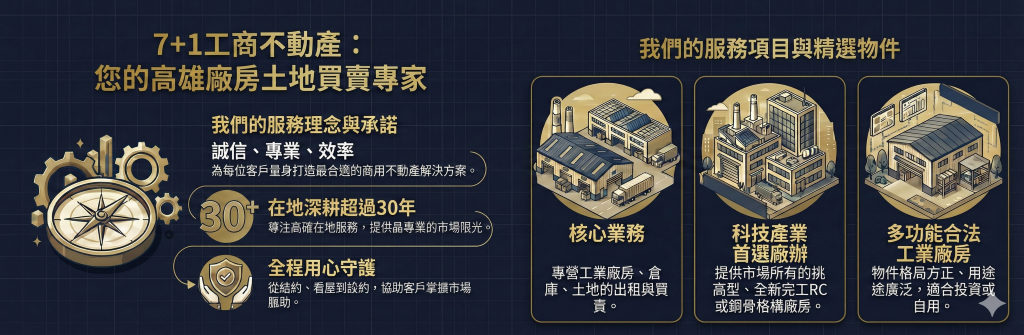 7+1工商不動產的公司簡介 Banner圖片